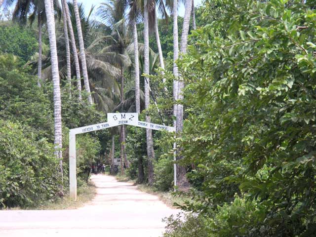 ingresso della foresta Jozani