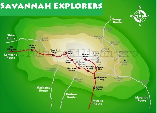 Machame Route - Trekking Kilimanjaro